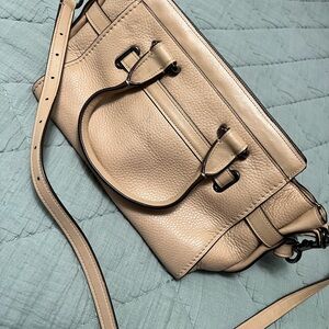 Coach Tan Leather Satchel